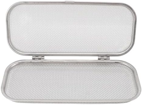 Yosoo Dishwasher Basket Stainless Steel Mesh Silverware Strainer