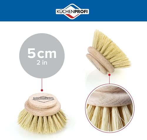 Küchenprofi Replacement Brush Refills, 2-Pack, Classic Dish Washing