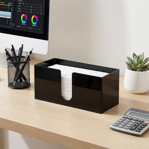 ZAVOOS 2 Pack Acrylic Paper Towel Holders