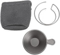 Reusable Coffee Filter, Pour Over Coffee Dripper Set with Stand Holder
