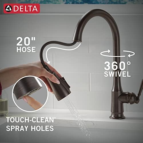 Delta Capertee Oil Rubbed Bronze Kitchen Faucet