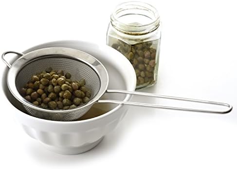 Norpro Stainless Steel Strainer, 4-inch, Silver, 1 Count (Pack of 1)