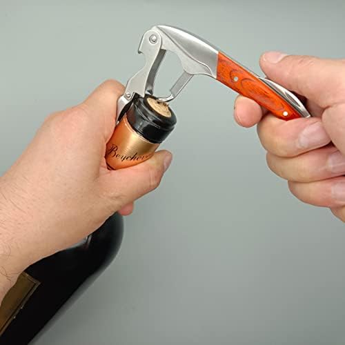 Exquiste Waiter Corkscrew for Bartenders, Professional Wine Opener