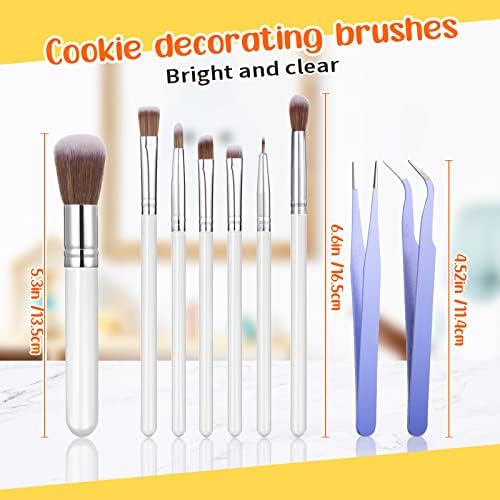 Sinmoe 9-Piece Cake Decorating Brush Set
