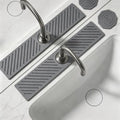 Stone Faucet Mat for Kitchen Sink, Dark Gray, 23.6" x 3.9"