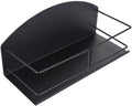 Magnetic Shelf for Kitchen, Bathroom, or Fridge, Black