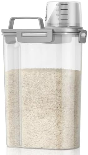 TBMax Rice Storage Container 3 to 5 Lbs - Small Pet Dog Cat Food