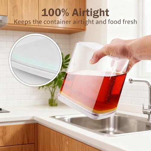 Pop Food Storage Containers Set Large Airtight Food Storage Containers