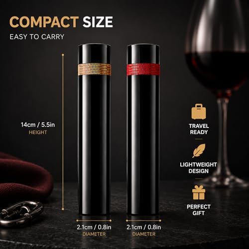 Wine Bottle Opener, Air Pressure Wine Bottle Opener Pump, 2 Pcs