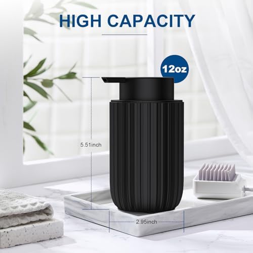 Ceramic Foaming Soap Dispenser, 12 oz