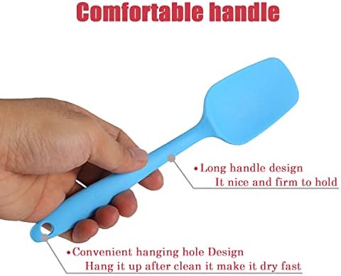 Silicone Spatula Set, Rubber Spoon Spatula for Baking, Heat Resistant