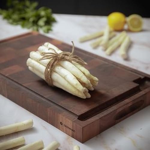 Zassenhaus Walnut End Grain Cutting Board, 21 x 12 x 1.6
