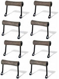 Serving Tray Handles, Wood and Metal Side Fixing Handles for