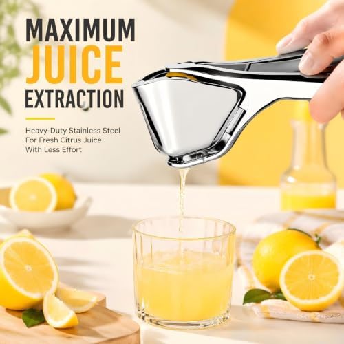 Stainless Steel Fold-Flat Lemon Squeezer