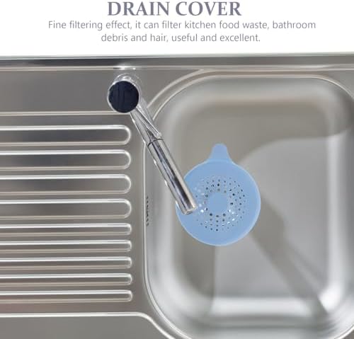 3pcs TPR Drain Cover Stopper for Kitchen and Bathroom