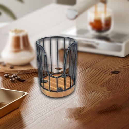 Coffee Filter Holder Basket Container, Organizer Iron Dispenser Coffee