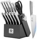 imarku 14-Piece High-Carbon Stainless Steel Knife Set