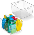 ClearSpace Clear Plastic Storage Bins, 2 Pack