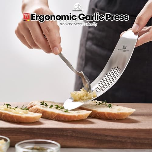 Wagensteiger Stainless Steel Garlic Presser