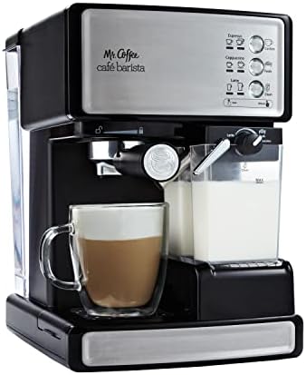 Mr. Coffee Espresso and Cappuccino Machine, Stainless Steel