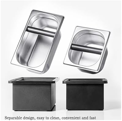 Coffee Knock Box, Espresso Knock Box Coffee Bin Barista Accessories