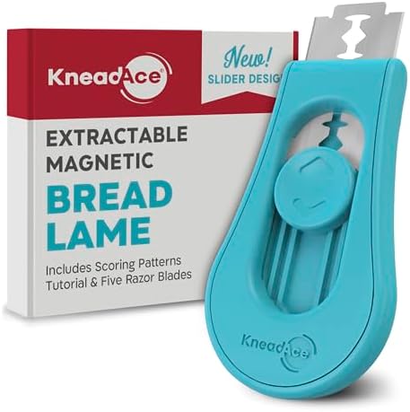 KneadAce Magnetic Bread Lame with 5 Razor Blades