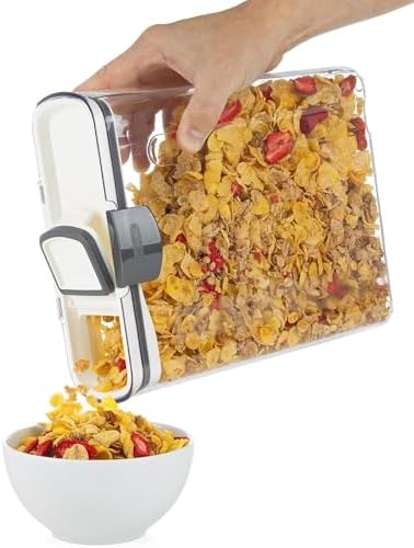 ProKeeper+ Airtight Food Storage Container Set – Clear Plastic Flour