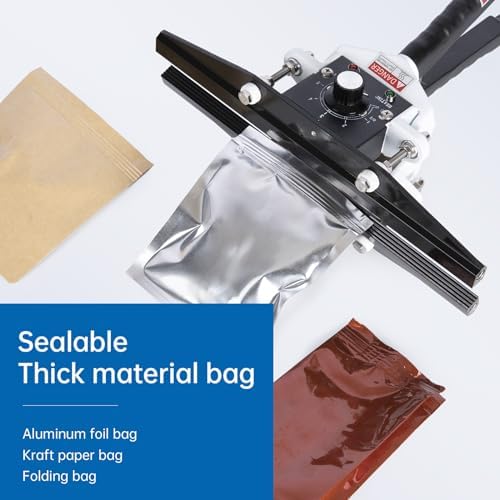 Portable Hand Held Heat Sealer Machine-R-PACK FKR-200, 8 Inches, For
