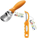 Spring Chef Professional Ice Cream Scoop & Stainless Steel Swivel