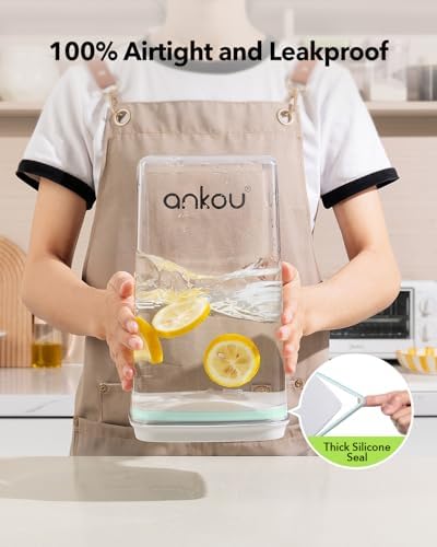 Ankou Airtight Food Storage Container with Pop Lid & 130ml Scoop