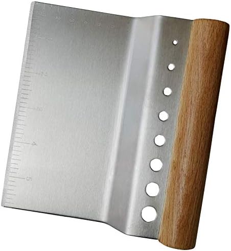 ALLTOP Bench Scraper & Dough Blender, Professional Pastry Blender for