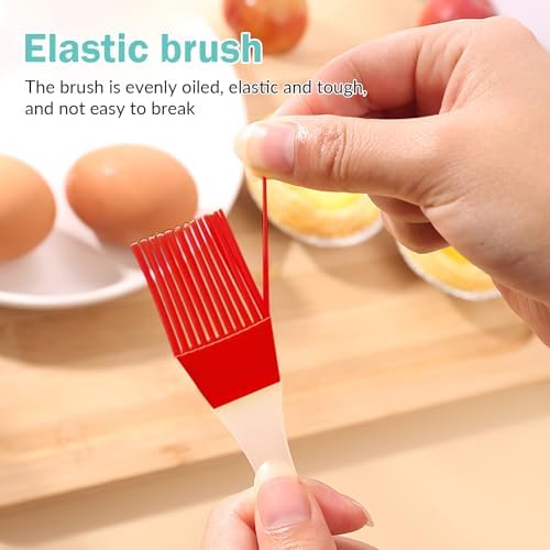 Silicone Basting Pastry Brush Set Heat Resistant Spread Oil Butter