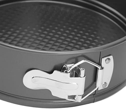 3 - Piece Carbon Steel Cake Pan Set, Springform Pan Set with Non