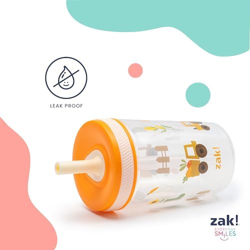 Zak Designs Kelso Toddler Cups For Travel or At Home, 15oz 2-Pack