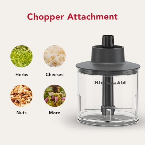 KitchenAid Go Cordless Hand Blender w/Accessories, battery