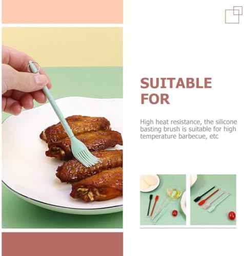 INOOMP 4pcs Silicone Basting Brushes Retractable Pastry Brush Set for