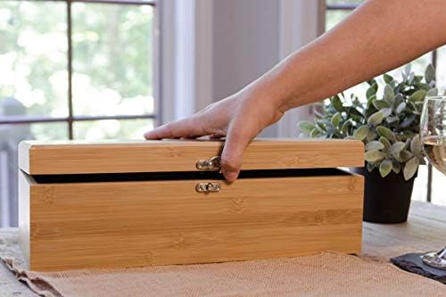 CASE ELEGANCE | Bamboo Wine Box Gift Set | Non-Monogrammed