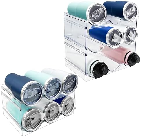 2 Pack Water Bottle Organizer & 3 Pack Water Bottle Organizer