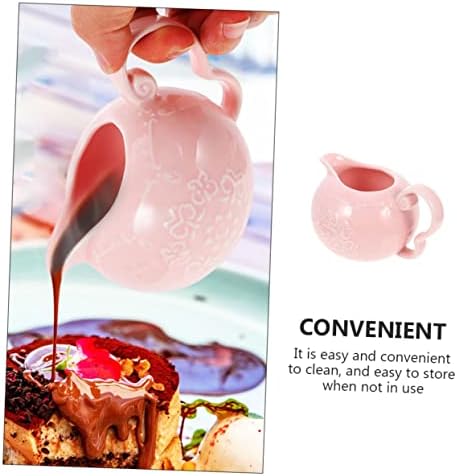 5pcs Ceramic Milk Jug Coffee Mug Set Espresso Pot Espresso Frothing