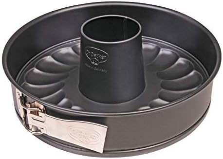 Dr. Oetker Tradition 28 cm 2-Base Non-Stick Bakeware Springform, Black