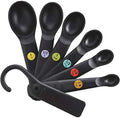OXO International 11110801 Good Grips Measuring Spoon Set, Black
