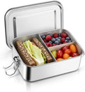 TeamFar Stainless Steel Bento Box, 28oz/850ML Metal Lunch Box with Lid