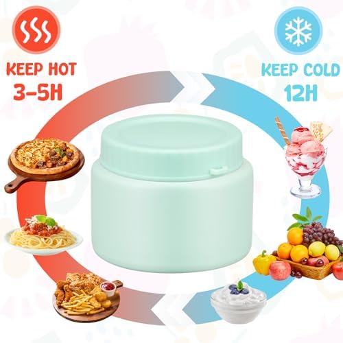 Lunch Box Kids, Girls Lunch Box 5 Compartment Bento Box for Kids with