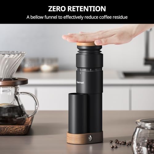 Geimori T38 Plus Burr Coffee Grinder, Plasma Anti-Static