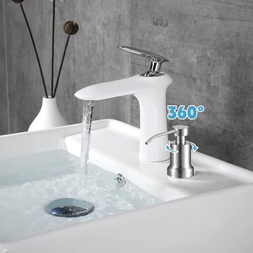 Foaming Soap Dispenser for Kitchen Sink, Kitchen Bathroom Soap