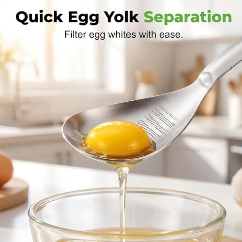 5-in-1 Stainless Steel Cooking Spoon,Multifunctional Stainless Steel