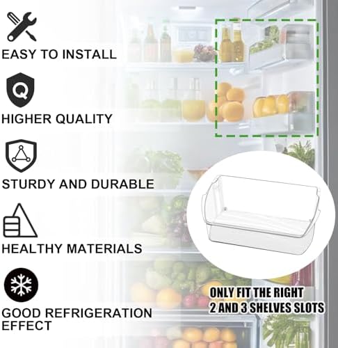 242079701 Refrigerator Door Bin Compatible with 242011501 Door Bin