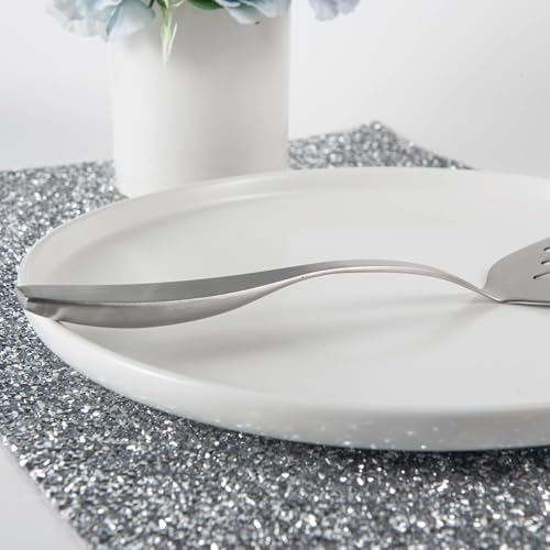 IMEEA 9.5-Inch Mini Slotted Turner Spatula SUS304 Stainless Steel
