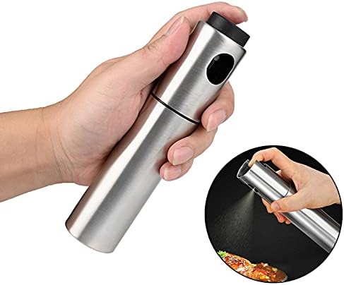 Olive Oil Sprayer, 100ml, Stainless Steel, for Cooking & Grilling
