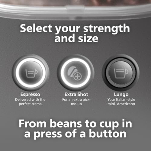 PHILIPS Baristina Espresso Machine, Black